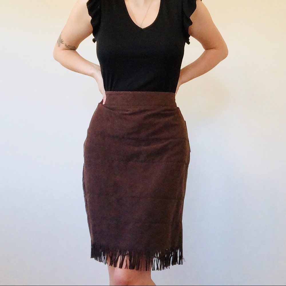 Vintage inspired western style skirt